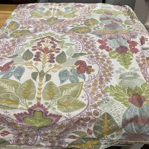 Pottery Barn Duvet Cover and Euro Shams -King